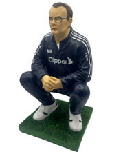 Load image into Gallery viewer, SOLD OUT! | Crouching Blue El Loco Gnome | Marcelo Bielsa Inspired Statue | 2024 Release
