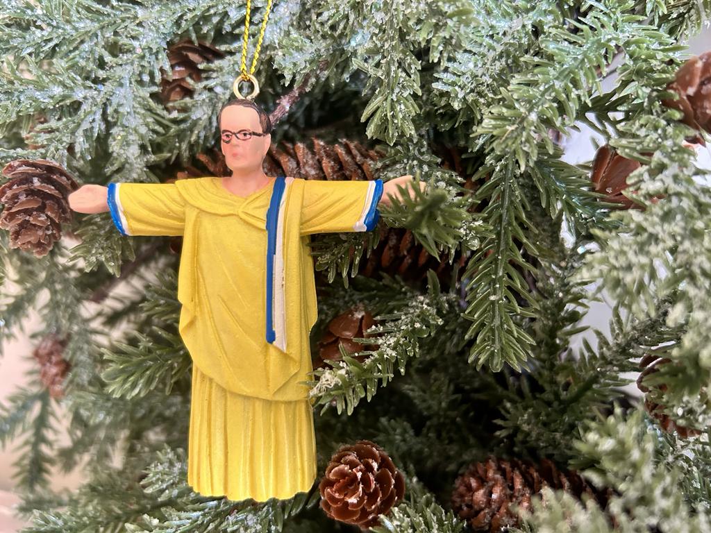 Marcelo Bielsa Inspired Christmas Decoration | Away Kit Version | Limited Edition- only 1000 made