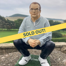 Load image into Gallery viewer, SOLD OUT! Limited Edition: Crouching El Loco | Marcelo Bielsa Inspired Statue
